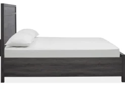 Merrifield Panel Bed In Pecan Sandy, Twin