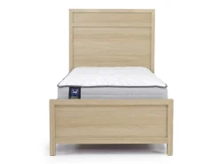 Merrifield Panel Bed In Pecan Sandy, Twin