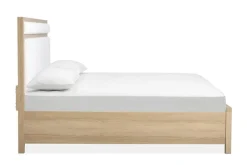 Merrifield Upholstered Bed In Raisin Black, Twin