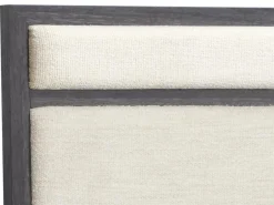 Merrifield Upholstered Bed In Raisin Black, Twin