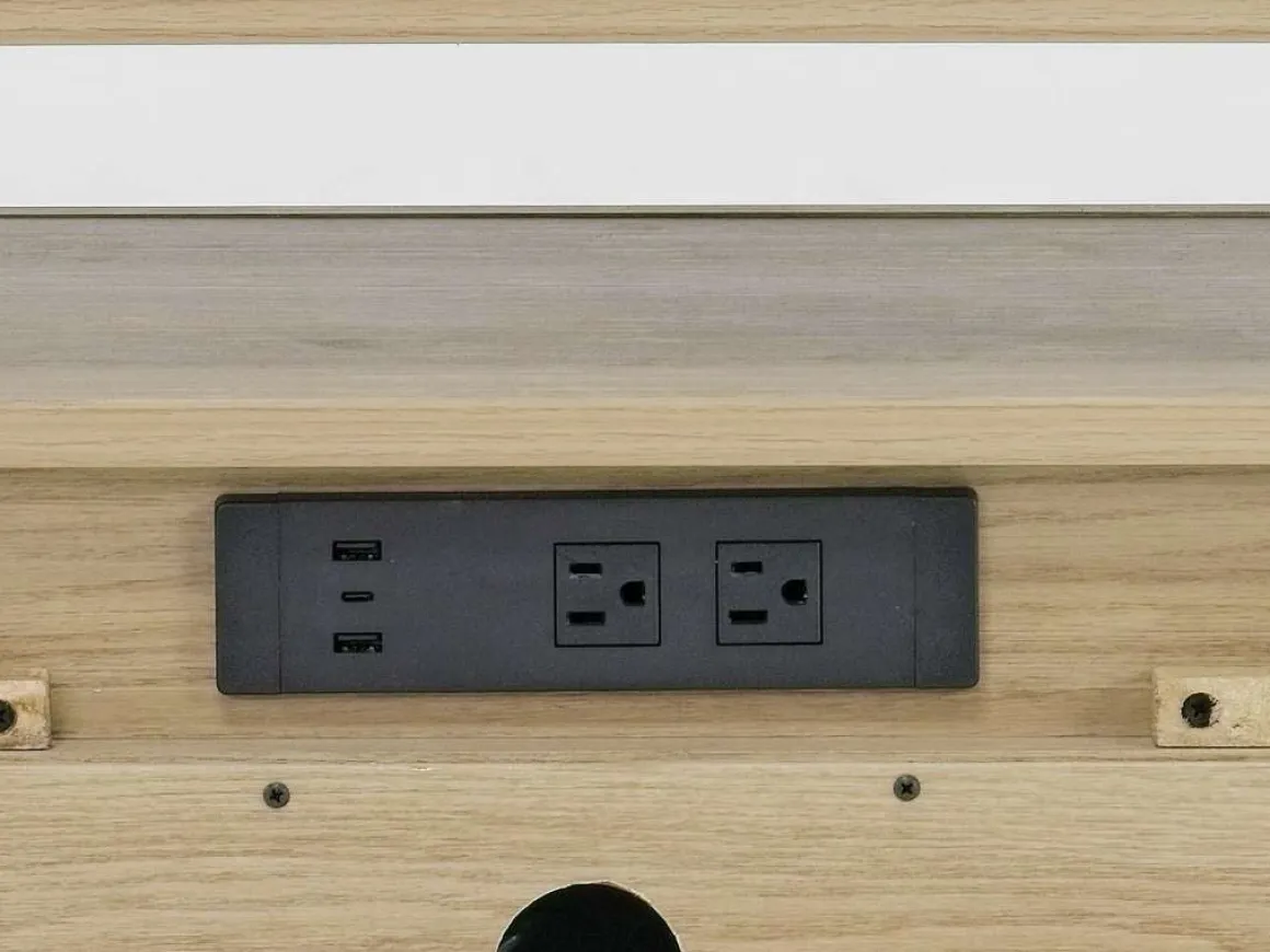 Merrifield Upholstered Bed, Dresser, Mirror & Nightstand In Raisin Black, Twin