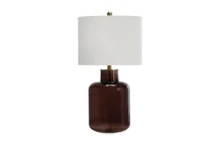 Mette Table Lamp In Brown/Gold Finish