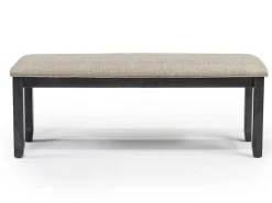 Miami Dining Bench In Gray