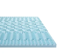 Mlily 3 Inch Gel Infused 5 Zone Mattress Topper, Twin