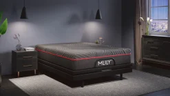 Mlily 11.5 Inch Powercool Medium Mattress & Adjustable Foundation, Queen