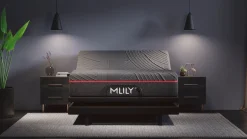 Mlily 11.5 Inch Powercool Medium Mattress & Adjustable Foundation, Queen