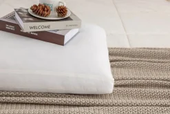 Mlily Soft Wash Pillow In White, Queen