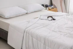 Mlily Super Cooling Duvet Insert In White, Queen