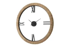 Montecito Wall Clock In Brown