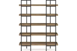 Montia Bookcase In Brown/Gray
