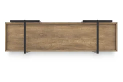 Montia Bookcase In Brown/Gray