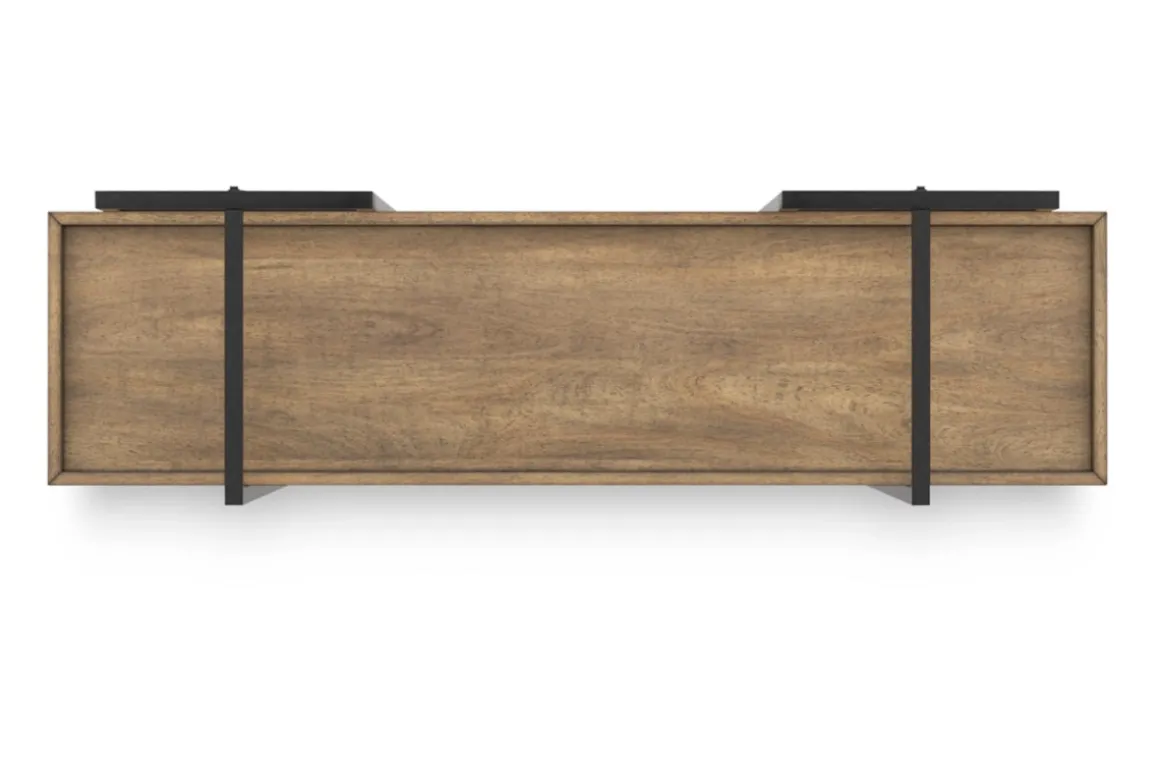 Montia Bookcase In Brown/Gray