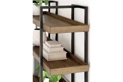 Montia Bookcase In Brown/Gray