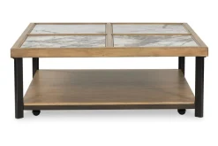 Montia Coffee Table In Brown/Black/Gray