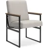 Montia Desk Chair In Light Brown/Gray