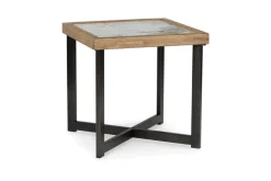 Montia End Table In Brown/Black/Gray