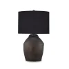 Naareman Table Lamp In Metallic Black
