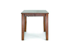 Napa Counter Height Extendable Dining Table, 4 Stools & Bench In Brown