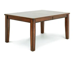 Napa Extendable Dining Table & 4 Chairs In Brown