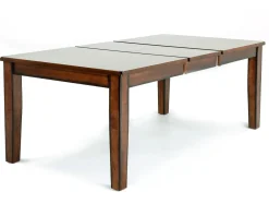 Napa Extendable Dining Table In Brown