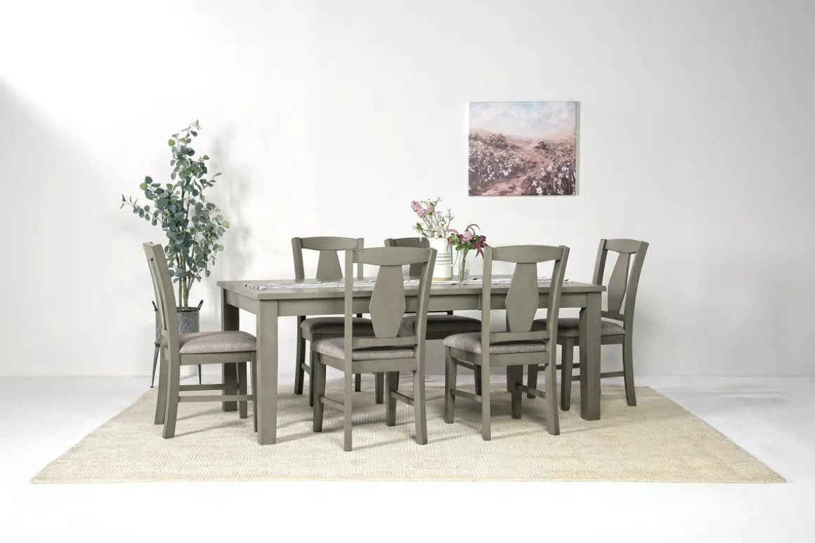 Napa Extendable Dining Table In Brown