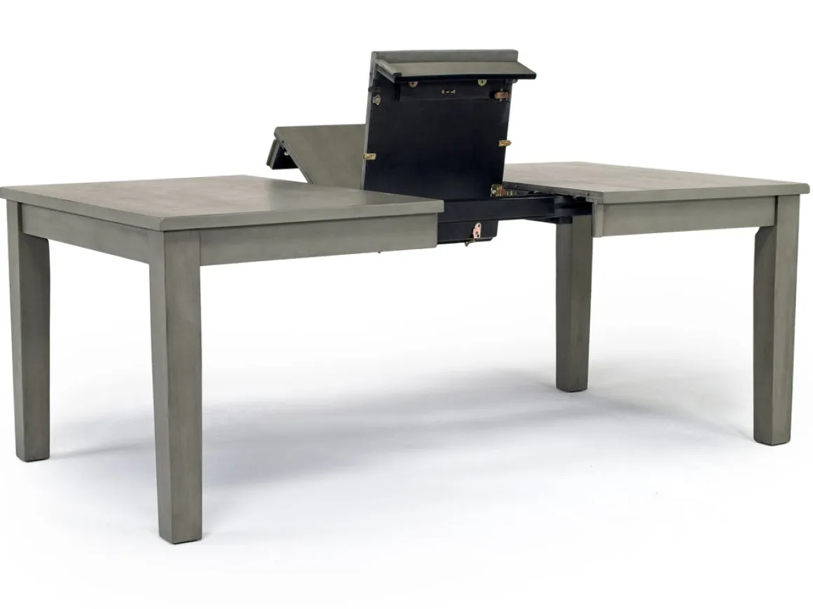 Napa Extendable Dining Table In Brown