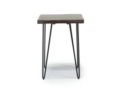 Natures Edge Chairside Table In Chestnut/Black