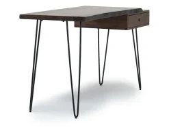 Natures Edge Office Desk In Chestnut