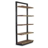 Natures Edge 5-Shelf Bookcase In Brown