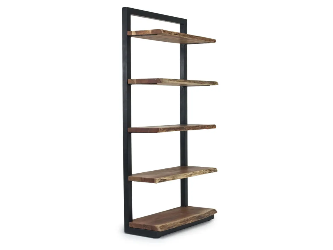 Natures Edge 5-Shelf Bookcase In Brown