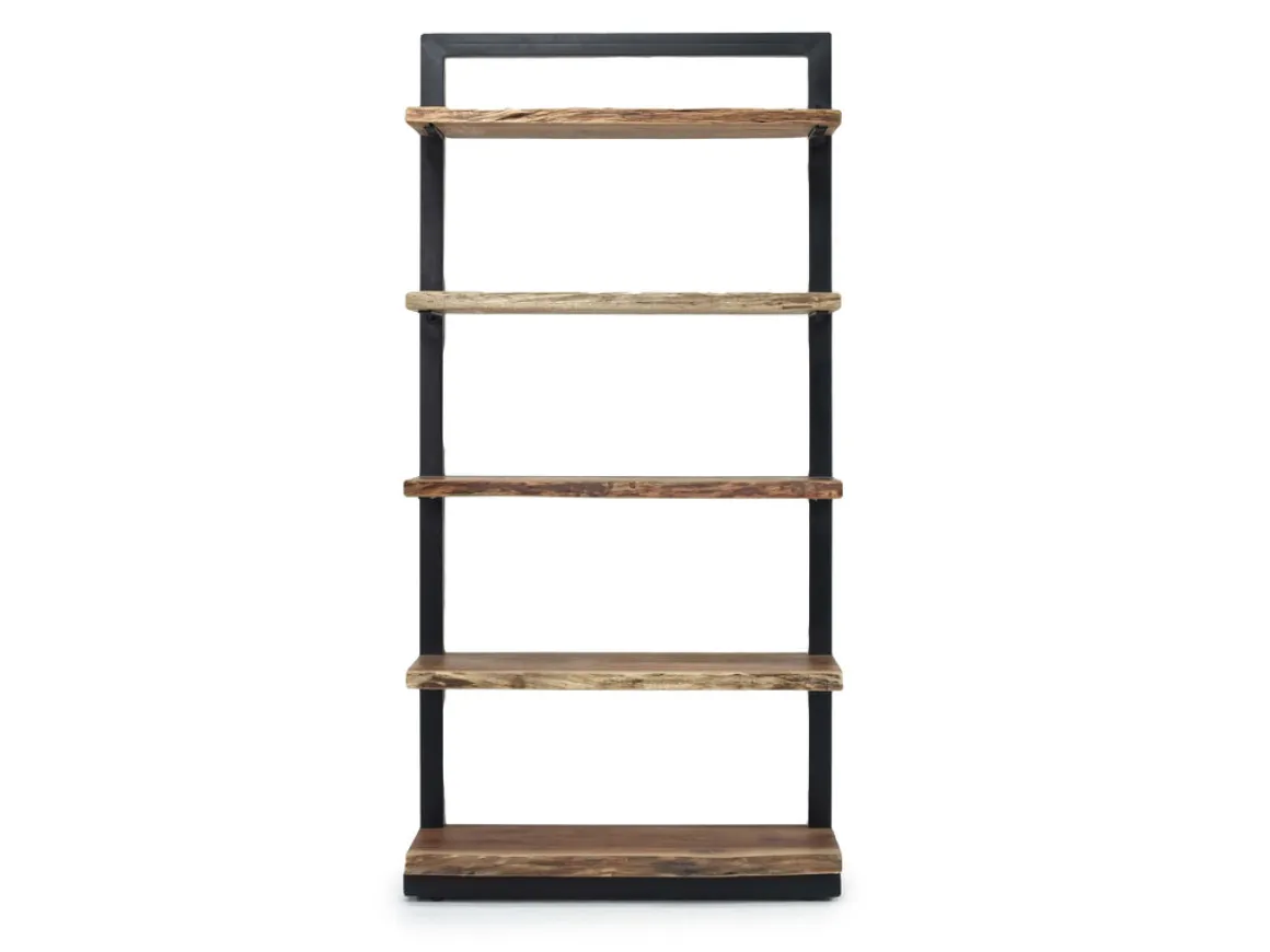 Natures Edge 5-Shelf Bookcase In Brown