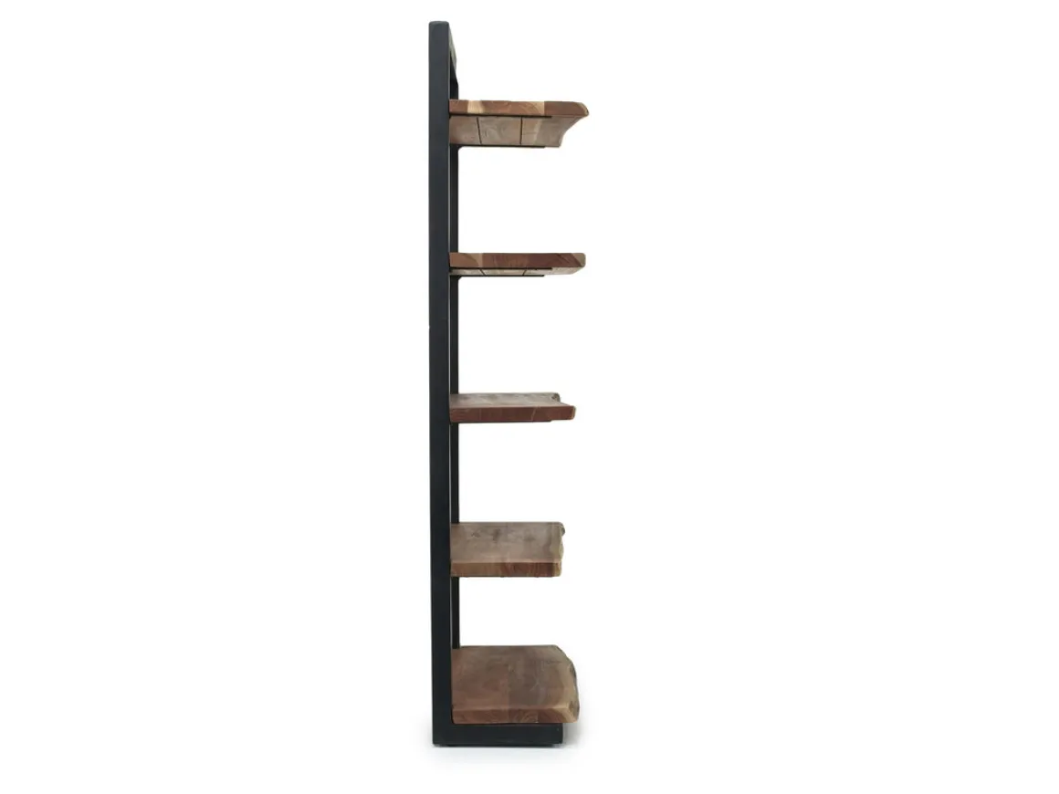 Natures Edge 5-Shelf Bookcase In Brown