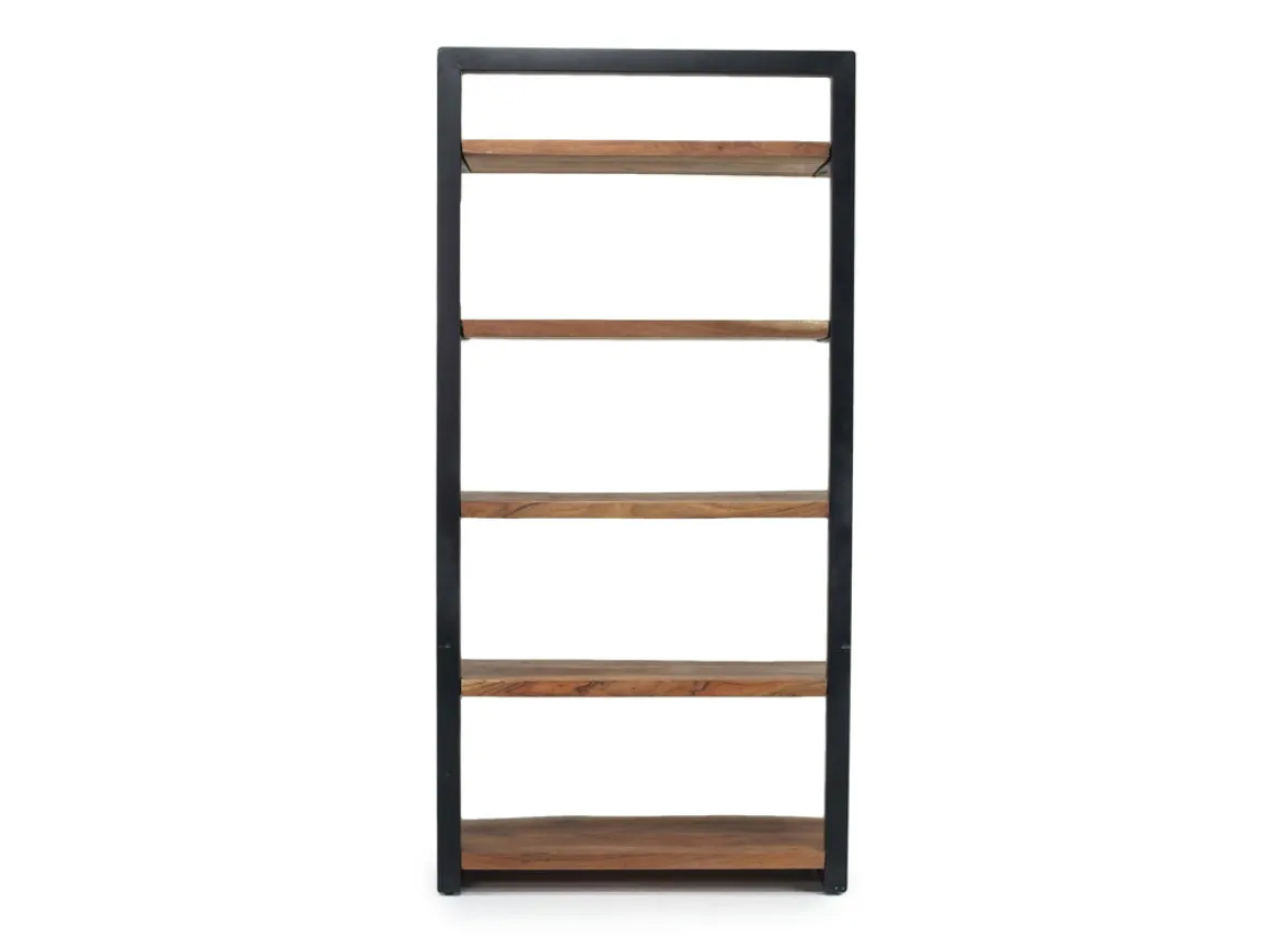 Natures Edge 5-Shelf Bookcase In Brown