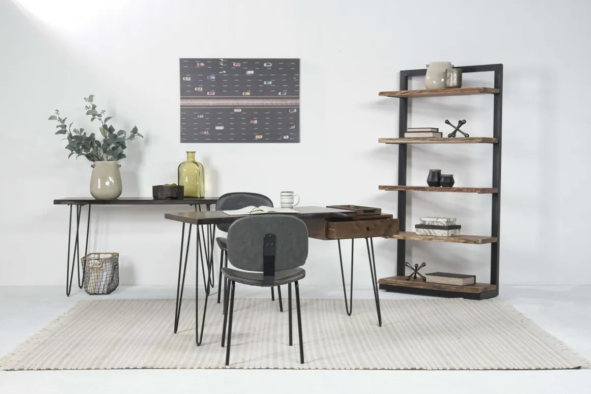 Natures Edge 5-Shelf Bookcase In Brown