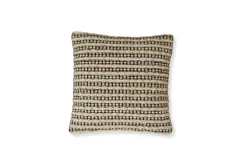 Nealington Accent Pillow In Black/White/Brown