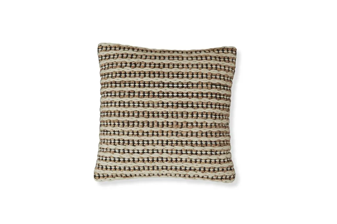Nealington Accent Pillow In Black/White/Brown