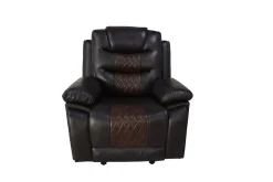 Nikko Gliding Recliner In Brown