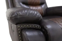 Nikko Gliding Recliner In Brown