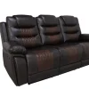 Nikko Reclining Sofa In Brown