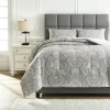 Noel Comforter Set In Gray & Tan, Queen