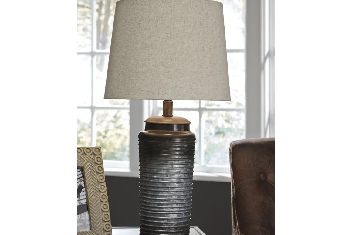 Norbert Table Lamp In Gray