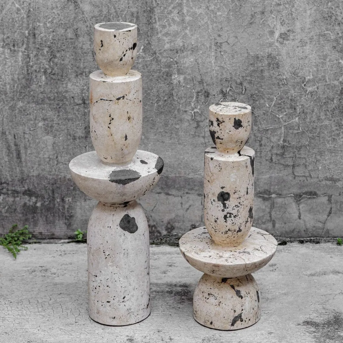 Nouveau Towers, Set Of 2