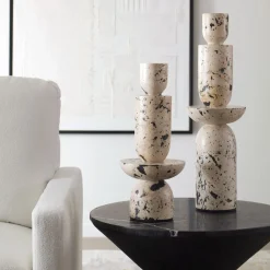 Nouveau Towers, Set Of 2