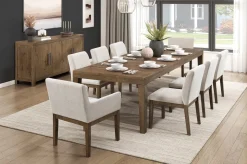 Oaklyn Arm Chair In Brown