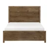 Oaklyn Panel Bed In Brown, Queen