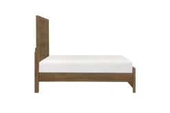 Oaklyn Panel Bed In Brown, Queen