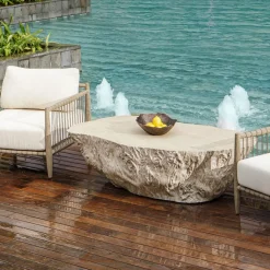 Oakmont Outdoor Coffee Table In White