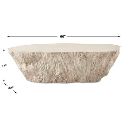 Oakmont Outdoor Coffee Table In White