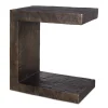 Obra Outdoor Accent Table In Bronze
