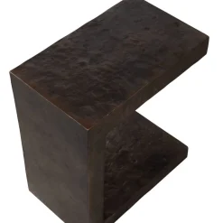 Obra Outdoor Accent Table In Bronze